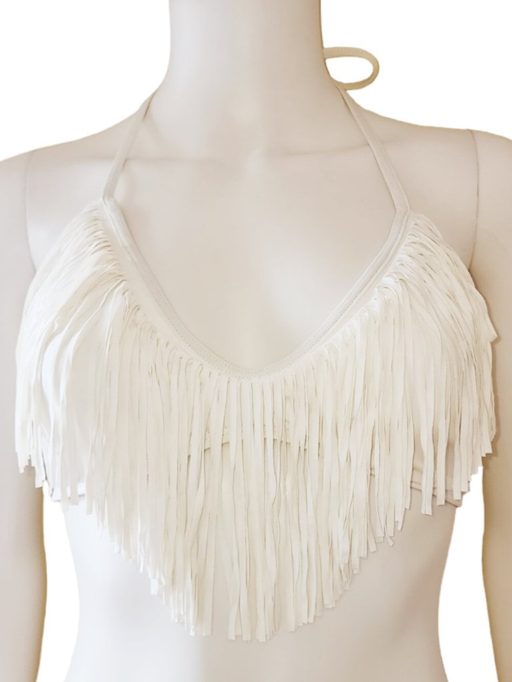 Vintage L*Space Fringe Bikini Top